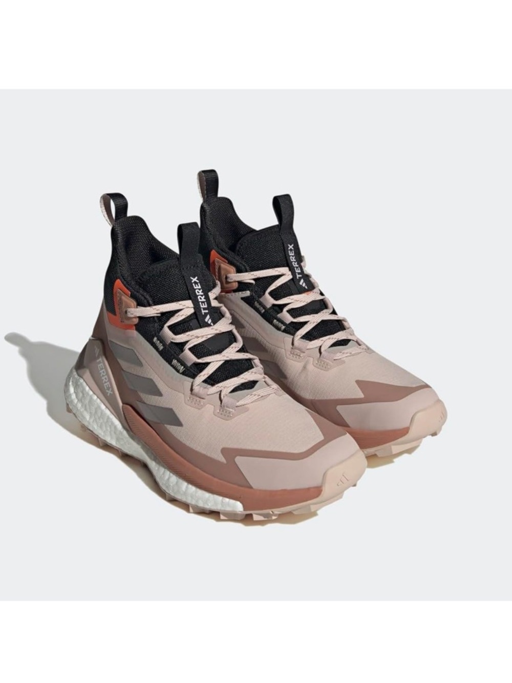 Women’s Adidas Terrex Free Hiker Trail Shoe - Black & Pink / Mauve / Taupe
